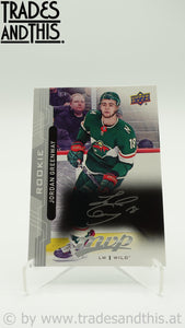 2018-19 Upper Deck Silver Script Jordan Greenway #237 RC - Trades and This e.U.