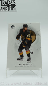 2020-21 SP Authentic Max Pacioretty #7 - Trades and This e.U.