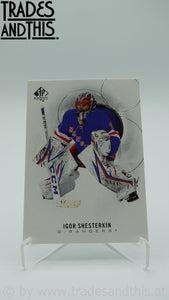 2020-21 SP Authentic Igor Shesterkin #9 - Trades and This e.U.
