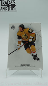 2020-21 SP Authentic Mark Stone #17 - Trades and This e.U.