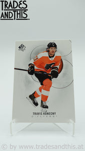 2020-21 SP Authentic Travis Konecy #18 - Trades and This e.U.