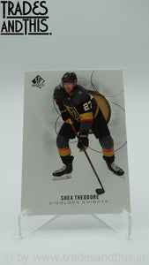2020-21 SP Authentic Shea Theodore #30 - Trades and This e.U.