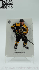 2020-21 SP Authentic Brad Marchand #35 - Trades and This e.U.