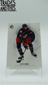 2020-21 SP Authentic Seth Jones #52 - Trades and This e.U.