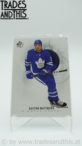 2020-21 SP Authentic Auston Matthews #58 - Trades and This e.U.