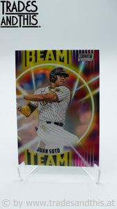 2022 Topps Stadium Club Chrome Beam Team Juan Soto #BT-4