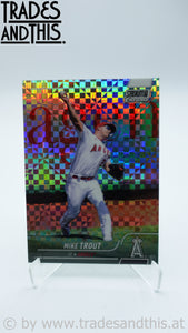 2022 Topps Stadium Club Chrome X-Fractor Mike Trout #200