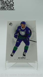 2020-21 SP Authentic Bo Horvat #66 - Trades and This e.U.