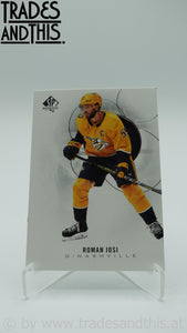 2020-21 SP Authentic Roman Josi #72 - Trades and This e.U.
