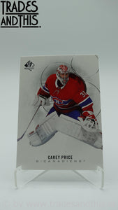 2020-21 SP Authentic Carey Price #74 - Trades and This e.U.