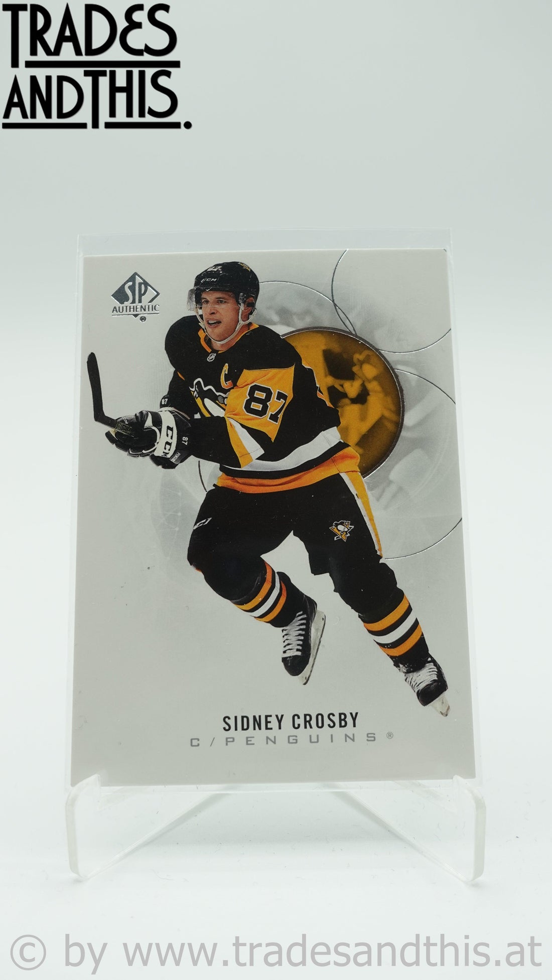 2020-21 SP Authentic Sidney Crosby #76 - Trades and This e.U.