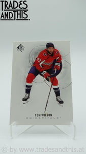 2020-21 SP Authentic Tom Wilson #77 - Trades and This e.U.