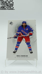 2020-21 SP Authentic Mika Zibanejad #87 - Trades and This e.U.