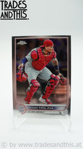2022 Topps Chrome Yadier Molina #93