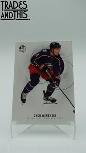 2020-21 SP Authentic Zach Werenski #88 - Trades and This e.U.