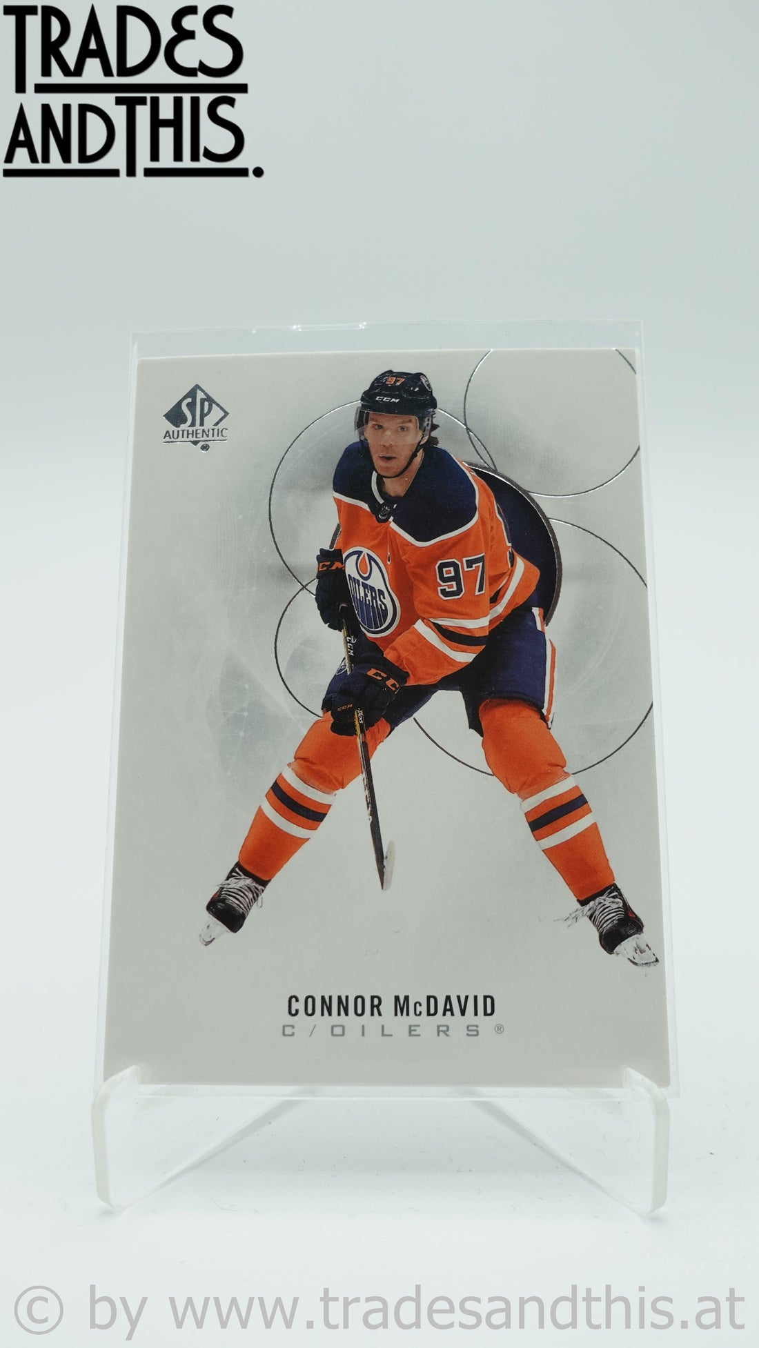 2020-21 SP Authentic Connor McDavid #90 - Trades and This e.U.