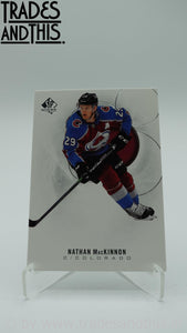 2020-21 SP Authentic Nthan MacKinnon #94 - Trades and This e.U.