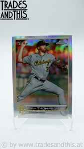 2022 Topps Chrome Refractor Zach Thompson #30 RC