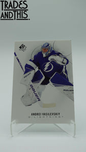 2020-21 SP Authentic Andrei Vasilevskiy #100 - Trades and This e.U.