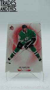 2020-21 SP Authentic Limited Red Joe Pavelski #98 - Trades and This e.U.