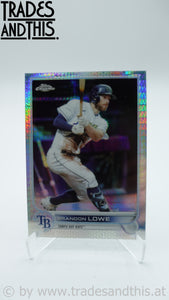 2022 Topps Chrome Prism Refractor Brandon Lowe #107