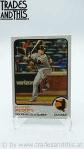 2022 Topps Heritage Buster Posey #13