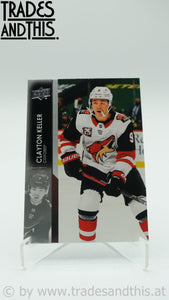 2021-22 Upper Deck Series 1 Clayton Keller #11 - Trades and This e.U.