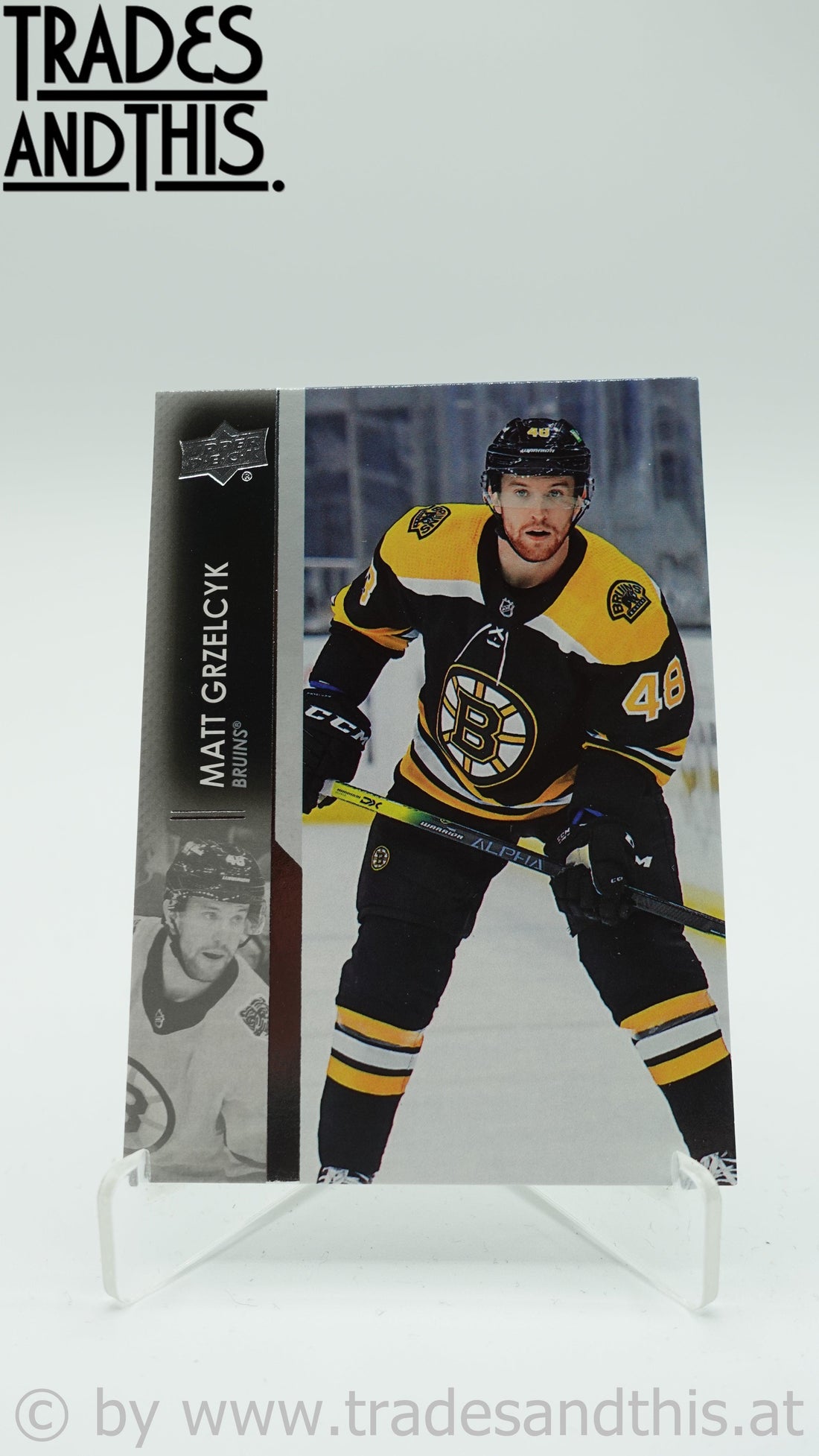 2021-22 Upper Deck Series 1 Matt Grzelcyk #16 - Trades and This e.U.