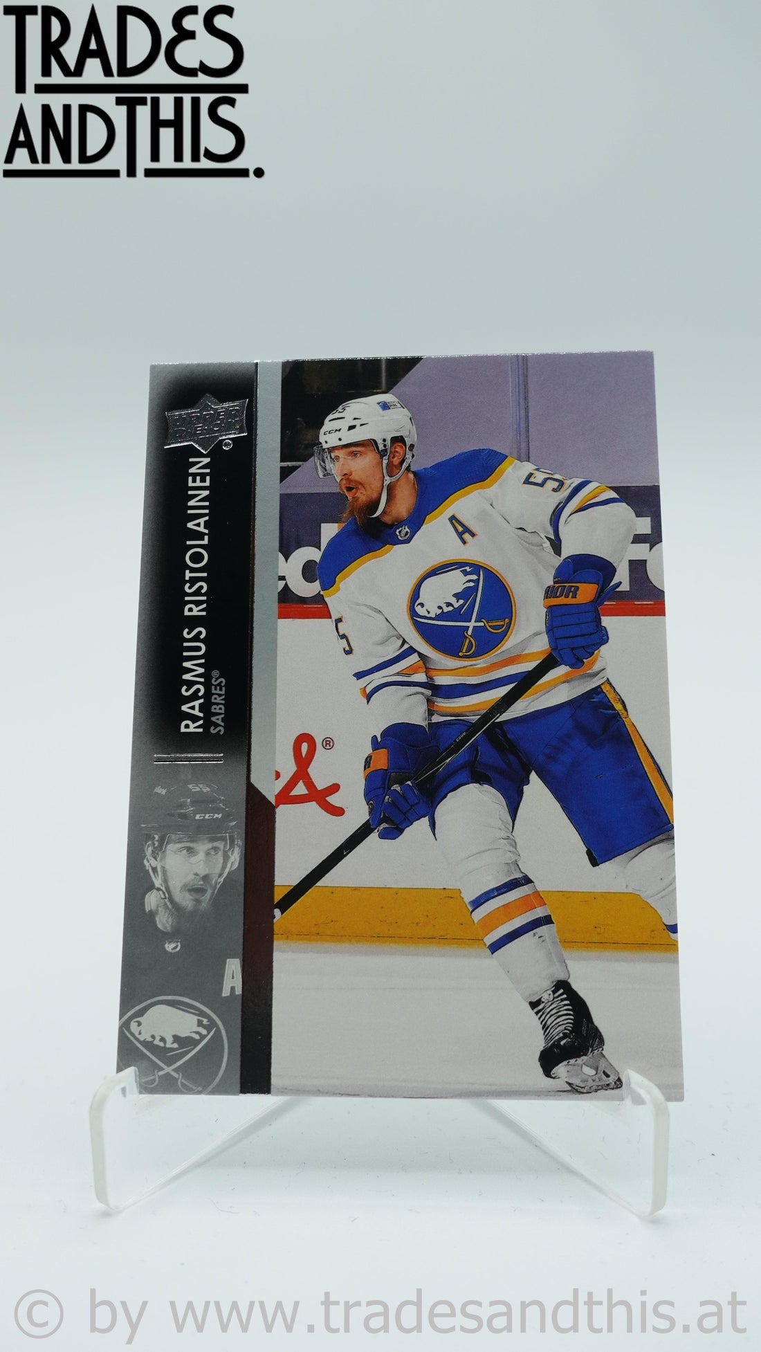 2021-22 Upper Deck Series 1 Rasmus Ristolainen #23 - Trades and This e.U.