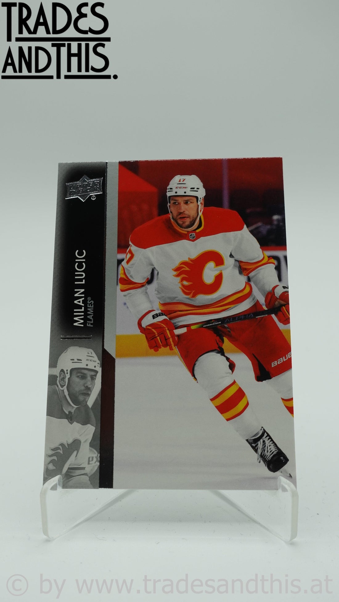 2021-22 Upper Deck Series 1 Milan Lucic #29 - Trades and This e.U.