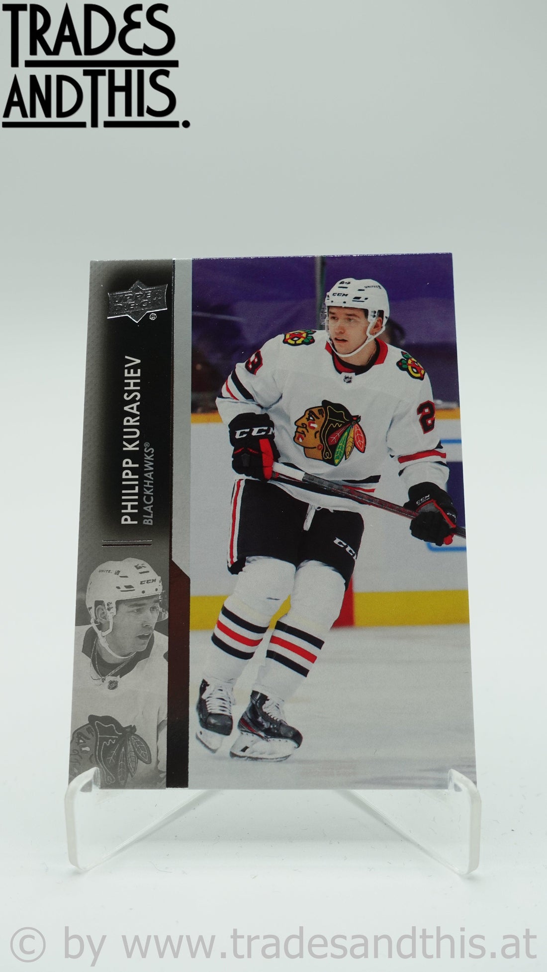 2021-22 Upper Deck Series 1 Philipp Kurashev #42 - Trades and This e.U.