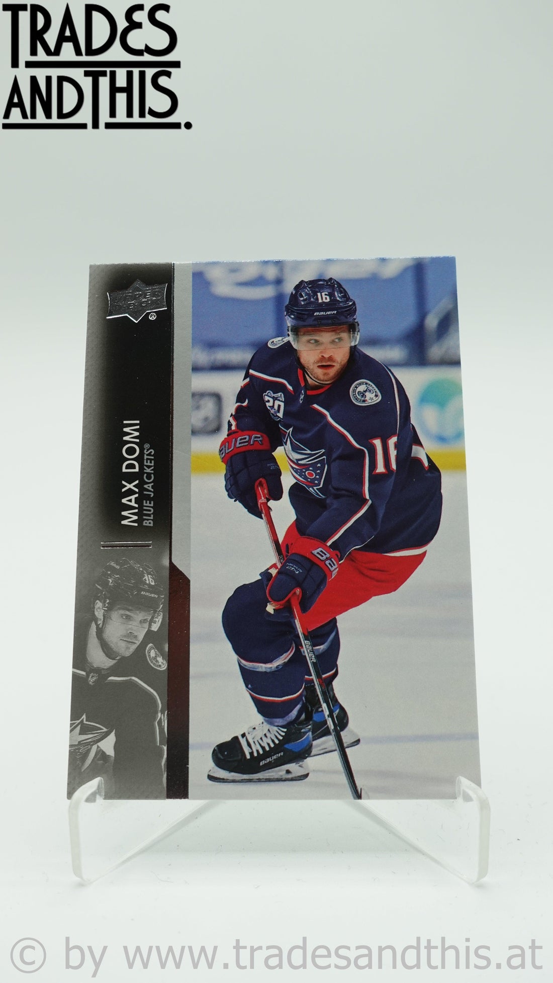 2021-22 Upper Deck Series 1 Max Domi #52 - Trades and This e.U.
