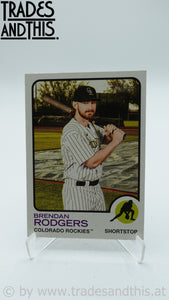 2022 Topps Heritage Brendan Rodgers #87