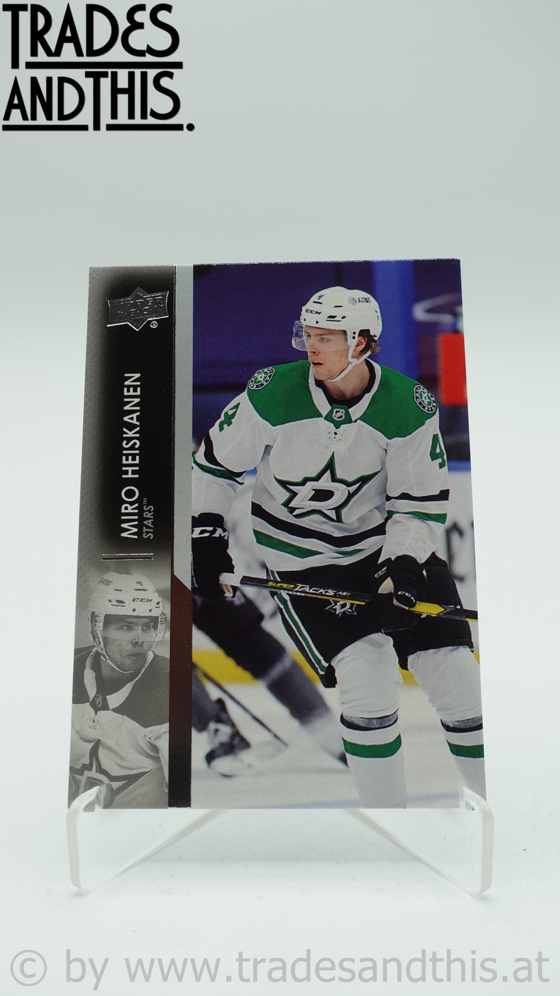 2021-22 Upper Deck Series 1 Miro Heiskanen #58 - Trades and This e.U.
