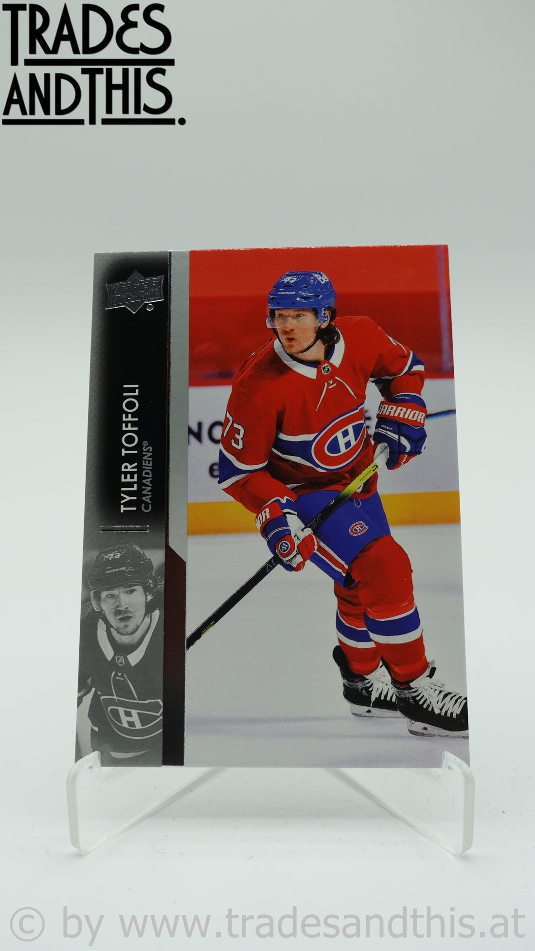 2021-22 Upper Deck Series 1 Tyler Toffoli #99 - Trades and This e.U.