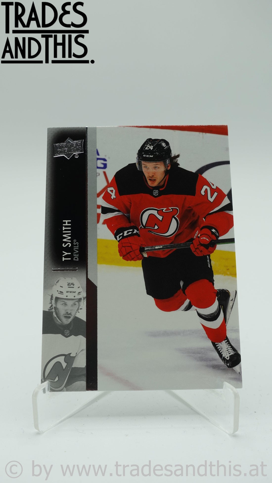 2021-22 Upper deck Series 1 Ty Smith #111 - Trades and This e.U.