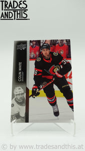 2021-22 Upper deck Series 1 Colin White #132 - Trades and This e.U.