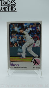 2022 Topps Heritage C.J. Cron #138