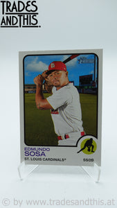 2022 Topps Heritage Edmundo Sosa #141