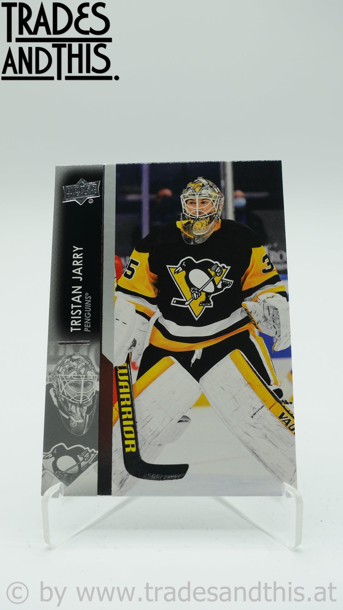 2021-22 Upper deck Series 1 Tristan Jarry #143 - Trades and This e.U.