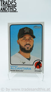 2022 Topps Heritage Sandy Alcantara #147