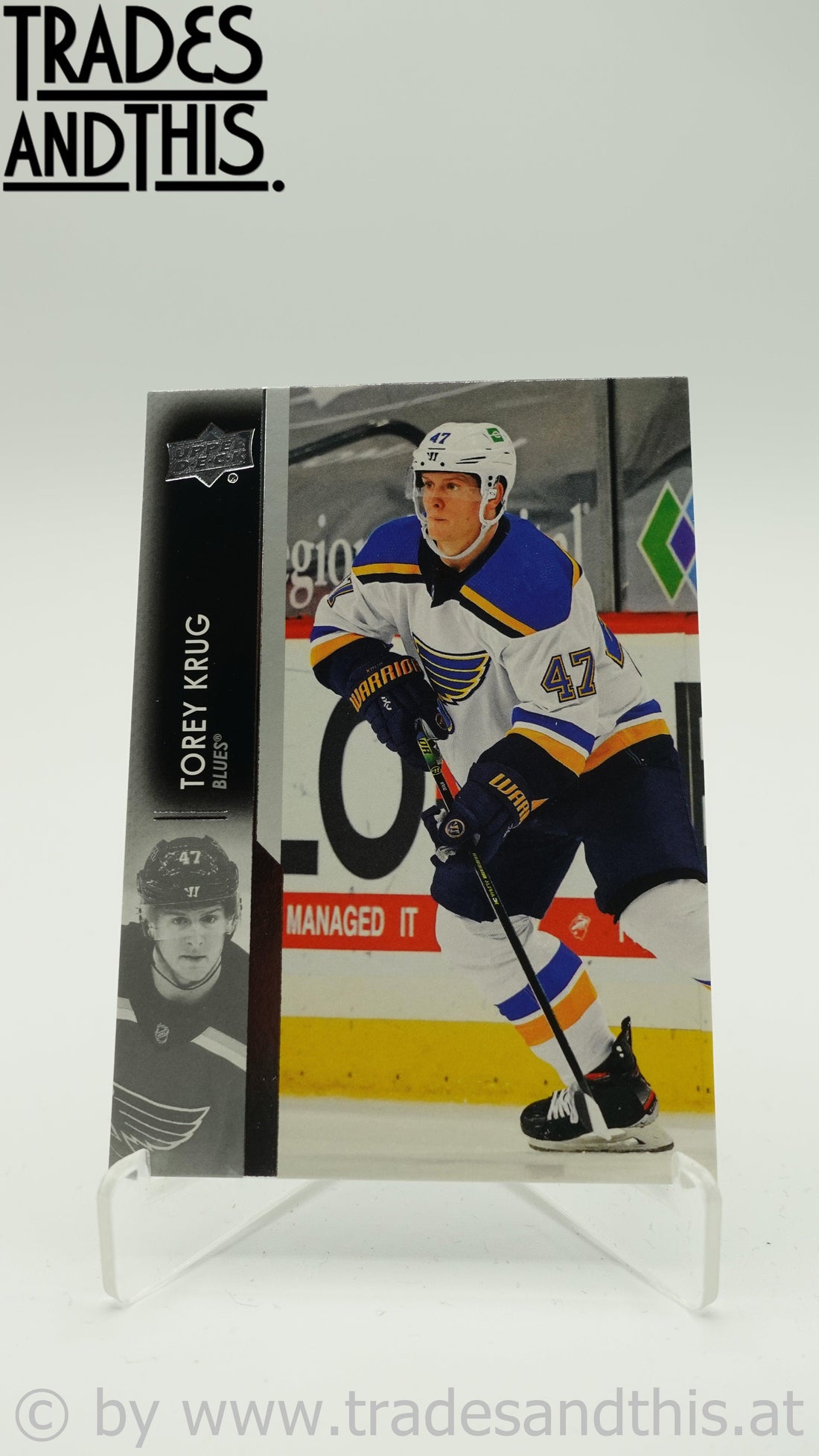 2021-22 Upper deck Series 1 Torey Krug #155 - Trades and This e.U.