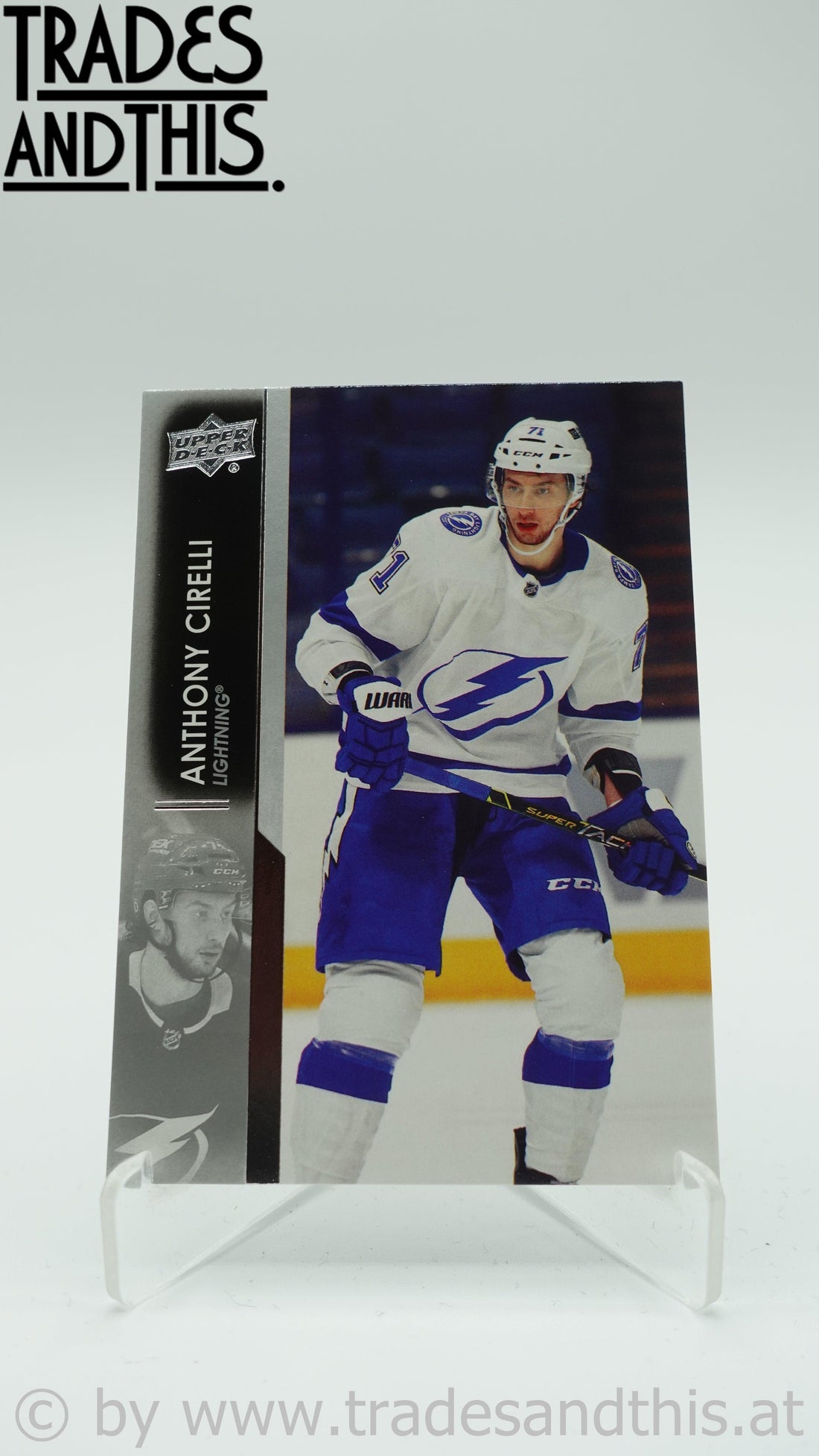 2021-22 Upper deck Series 1 Anthony Cirelli #159 - Trades and This e.U.