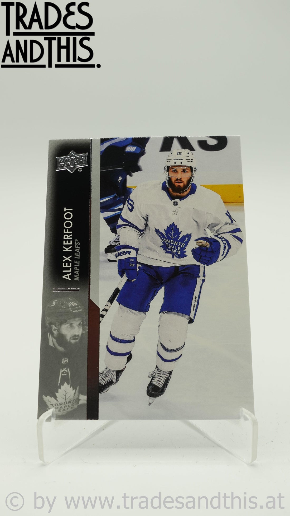 2021-22 Upper deck Series 1 Alex Kerfoot #169 - Trades and This e.U.