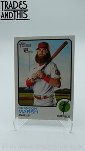 2022 Topps Heritage Brandon Marsh #176 RC