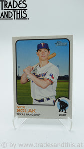 2022 Topps Heritage Nick Solak #183
