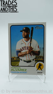 2022 Topps Heritage Yordan Alvarez #189