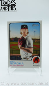 2022 Topps Heritage Mike Soroka #194