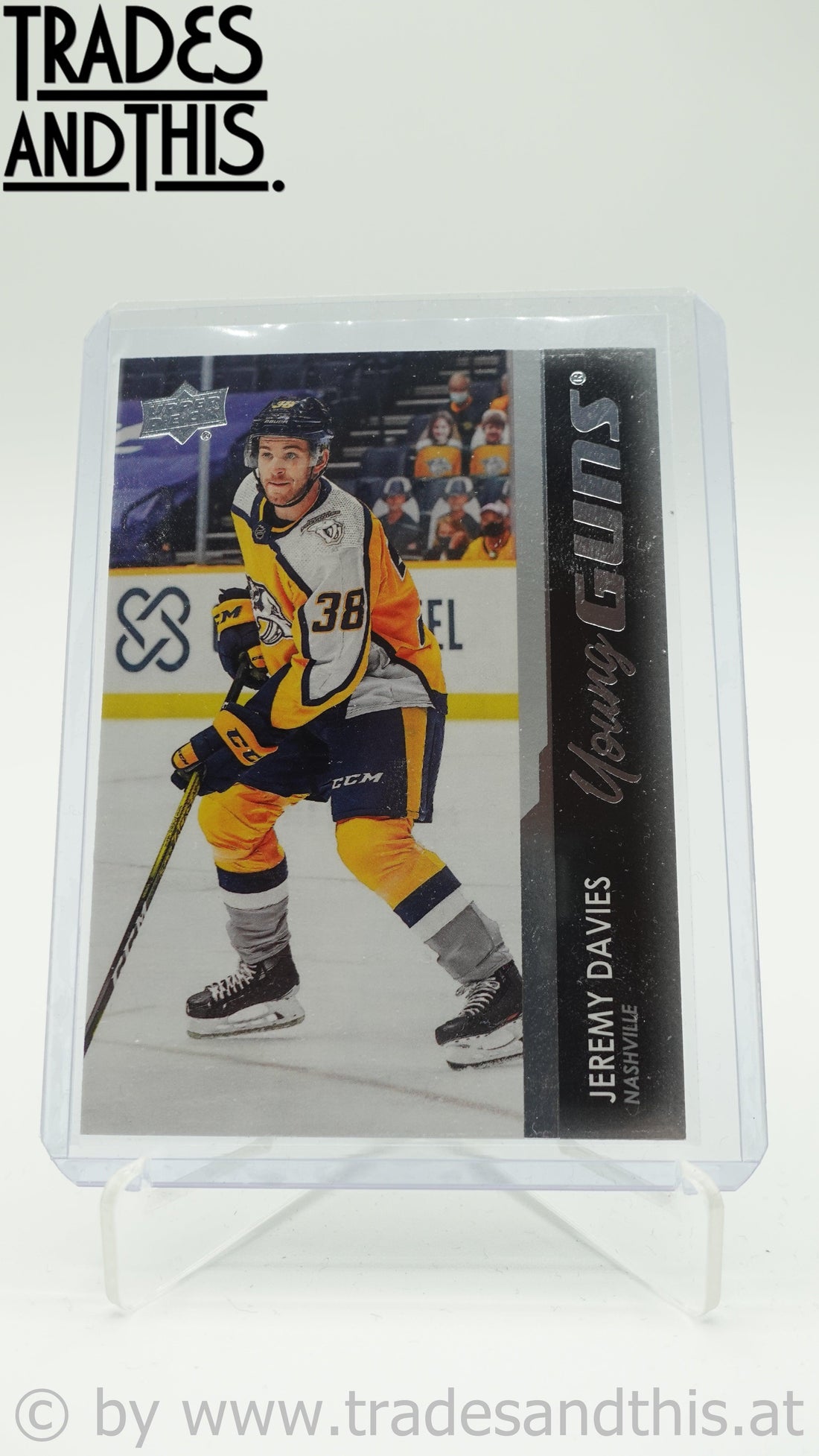 2021-22 Upper Deck Series 1 Jeremy Davies #237 RC - Trades and This e.U.