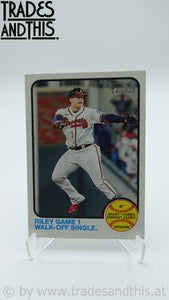 2022 Topps Heritage Austin Riley #205